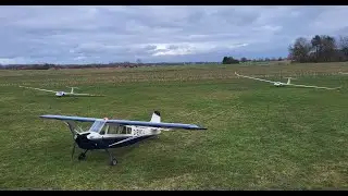 Doppelschlepp - Training beim MSV Melle für Flugtag 2023 in Oerlinghausen