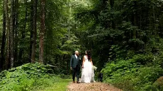 Hannah + Matt // Summer Wedding at The Camp at Buffalo Mountain