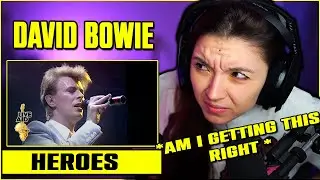 David Bowie - Heroes | FIRST TIME REACTION | (Live Aid, 1985)