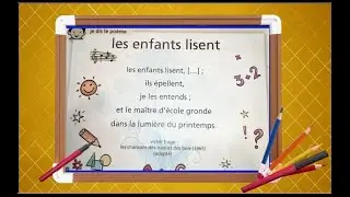 les enfants lisent