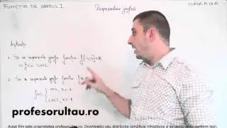 06   cls9   Functia de gr 1   reprezentarea grafica   aplicatii   partea 1 - profesorultau.ro