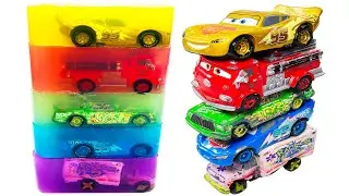 Satisfying Jelly Cutting Vol.3 : Lightning McQueen Tomica Edition