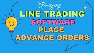 Line Trading Semi Algo Software of Trading View for Fast Entry Exit & Trailing from Chart Directly