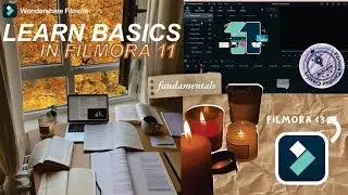learn BASICS AND FUNDAMENTALS in FILMORA 11 (beginner friendly) ♡