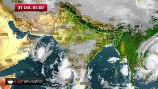 Cloud build-up of monsoon rains pan India in just 30 seconds | Skymet Weather
