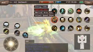 Iruna Online - Hybrid Geo Monk vs Obligaus Lv400 (Auto ver)