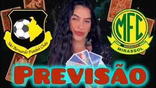 SÃO BERNARDO x MIRASSOL -Paulista- Previsão mostra quem vence o jogo 