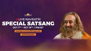Day 2 | Navratri 2021 Special Satsang & Tripura Rahasya from The Art of Living International Center