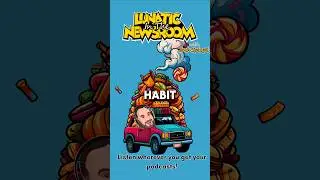I left my window down and inhaled someone else's life choices.   #lunaticinthenewsroom #comedy