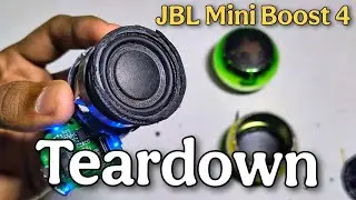Smallest Bluetooth Speaker Teardown | JBL Mini Boost 4