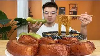 【ASMR】【MUKBANG】東坡肉 BRAISED PORK BELLY | EATING SHOW |CHINESE MUKBANG |食べ |吃播 FANG ASMR #咀嚼音 #292