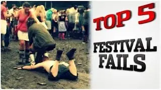 Top 5 Music Festival Fails | JukinVideo Top Five