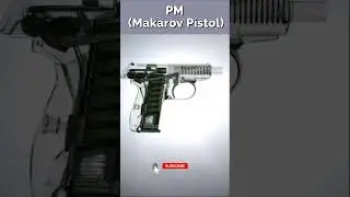 How Does the PM (Makarov Pistol) Work? | 3D Gun Mechanism Animation