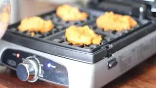 2 Ingredient Sweet Potato Waffles