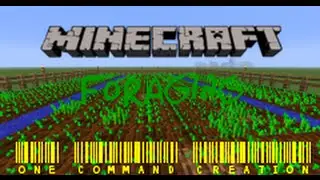 Minecraft One Command Creations Enhanced Farming!