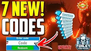 *КОДЫ ОБНОВЛЕНИЯ*🎉[ЭПИЗОД 79 ЧАСТЬ 2] КОДЫ ROBLOX TOILET TOWER DEFENSE 2025 - CD TOILET TOWER DEF...