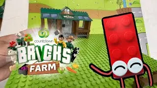 Countdown Bricks Farm! Farmhouse and Puzzlemat Showcase