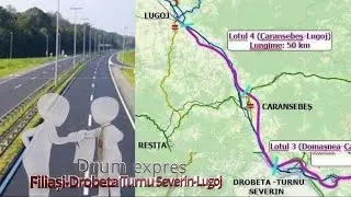 Drum expres Filiași - Lugoj  Lot 3 Domașnea - Caransebeș