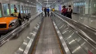 Kuala lumpur international airport terminal 1 escalator