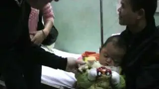 THE 100 FRIENDS PROJECT visits The National Pediatric Hospital in Hanoi, Vietnam