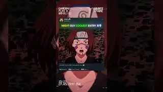 MIGHT GUY ROCKED 😎 KAKASHI SHOCKED 🥶