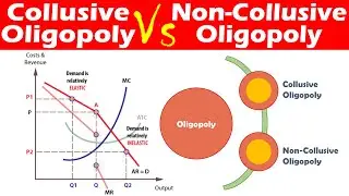 Differences between Collusive Oligopoly and Non-Collusive Oligopoly.