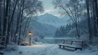 Peaceful Winter Forest Ambience