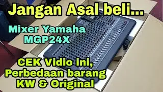Unboxing Mixer Yamaha MGP24X Original - Glodok Jakarta Barat
