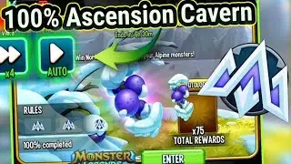 Alpine Era Cavern of Ascension 100% Auto Battle (Monster Legends)