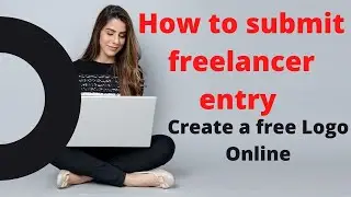how to submit entry in freelancer contest live working logo design  project live