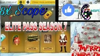 Elite pass season7 8x scope,New emotes,New PsG1,Snow map Leaks free fire