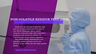 Industrial cleaning products laboratory test