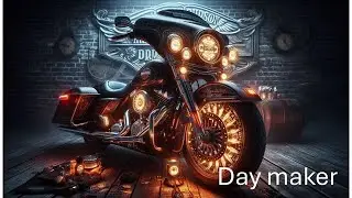 Ставлю Day Maker На свой  Harley Davidson Heritage ( продолжение)