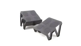 StoreSmith Double Shoe Storage Rack System 5pack