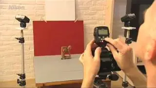 Макросьемка с набором системных беспроводных вспышек Nikon Commander Kit R1C1