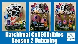 Hatchimal CollEGGtibles Season 2 - Unboxing and Hatching Hatchimal CollEGGtibles