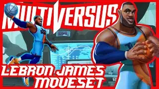 LEBRON JAMES FULL MOVESET - MultiVersus