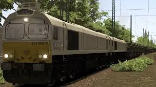 BR266 Panzertransport Rheinmetall Milit&auml;rtransport F&uuml;hrerstandsmitfahrt Train Simulator 2017