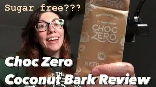 Choc Zero Coconut Bark || Keto Low Carb Sugar Free || Snack