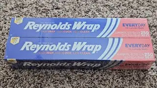 Costco Sale Item Review Reynolds Wrap Easy Prep Cook Clean  Everyday Aluminum Aluminium Foil