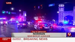 OU Campus 'Safe': News 9's Tevis Hillis Reports