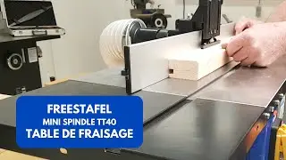 Freestafel / table de fraisage Mini Spindle TT40