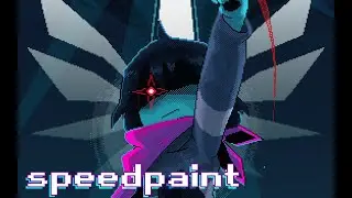 Unleash the fountain  [Deltarune pixel speedpaint]