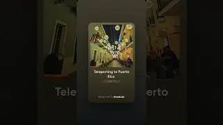 Teleporting to Puerto Rico 🇵🇷 
