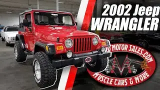 2002 Jeep Wrangler Sport 4X4 For Sale Vanguard Motor Sales #2312