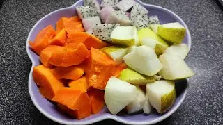 Pangyao ES is live! Cutting fruits