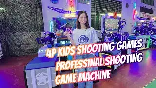 4P Kids  Professinal Shooting  Game Machines Magic War Shooting Game