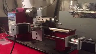 Harbor Freight Mini Lathe CNC Conversion
