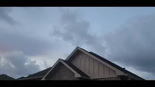 Watch the Sky Change Before the Storm Hits!