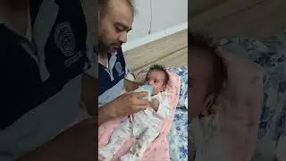 Acting 😂#babyfathervlog #indianfamilyvlog #babygirl
